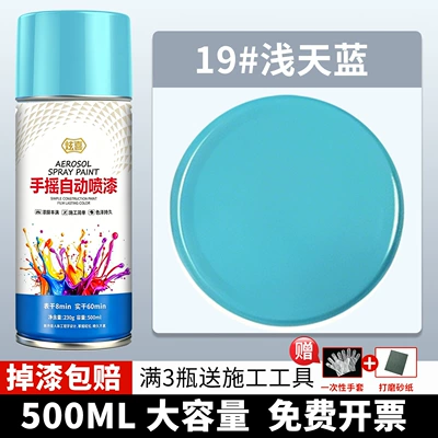 black, matte black-grey, car-specific: Avtomobil boyası - 19-light-sky-blue-500ml1-bottle
