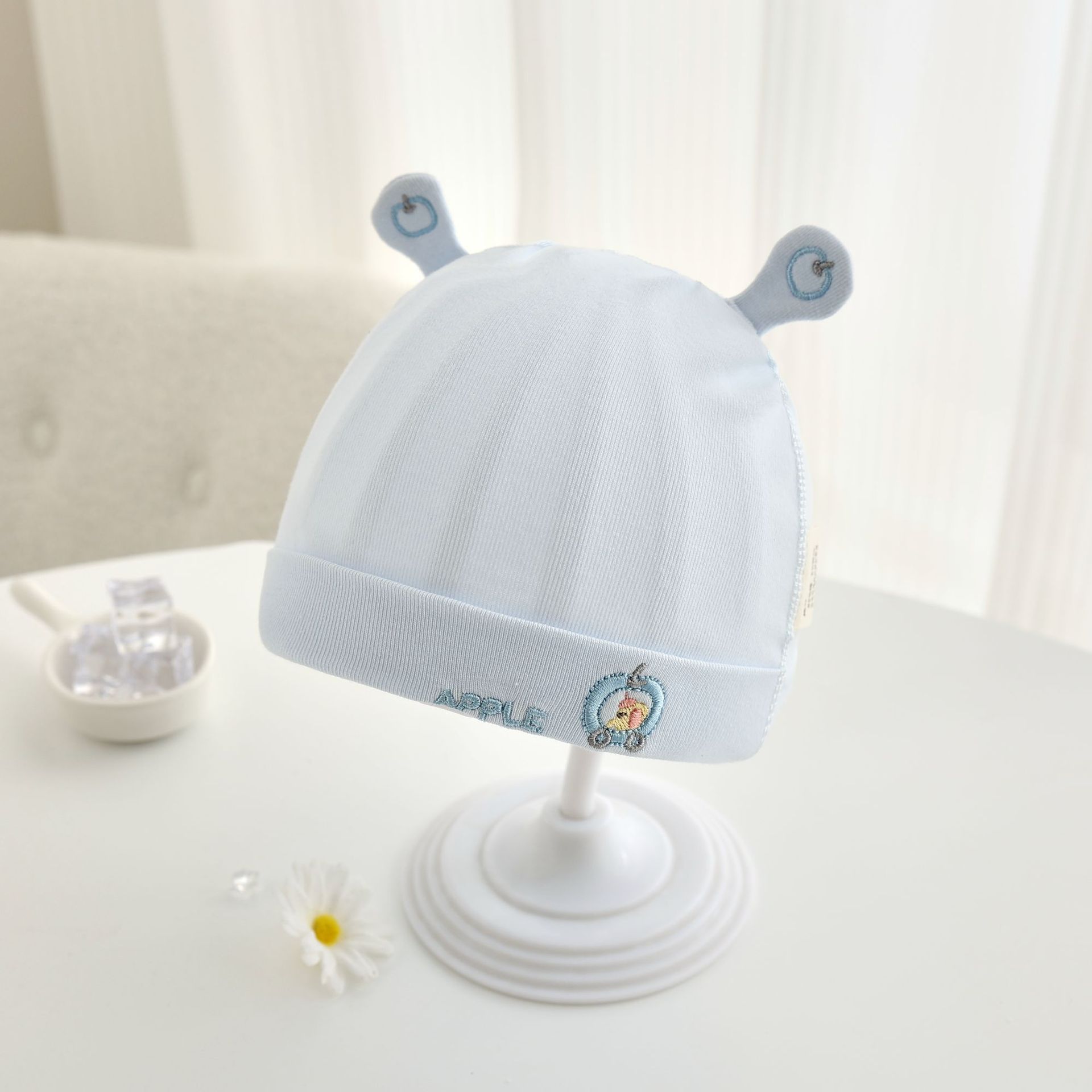 Candy clothes fruit single layer hat-blue