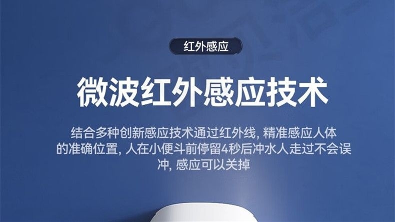 6wp New type household hand-press integrated urinal, wall-mounted and wall-mounted urinal, automatic sensing ceramic for men undefined