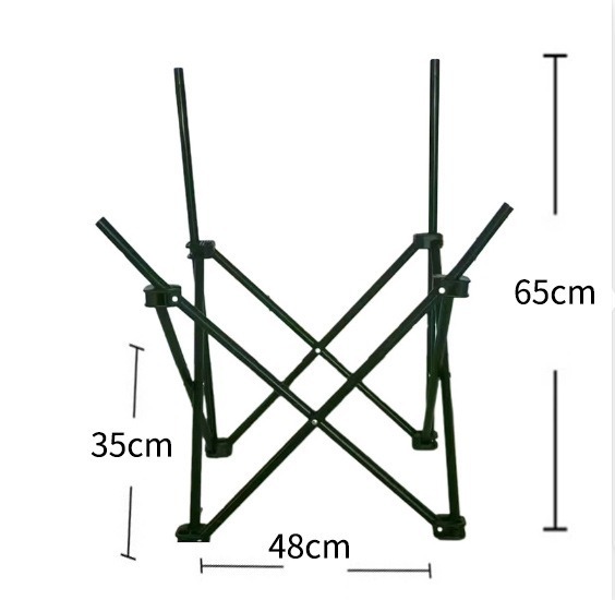검은 달 의자 프레임