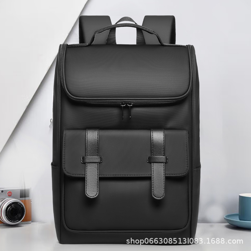 Cross-border backpack men's trendy large-capacity backpack casual student schoolbag computer backpack wholesale