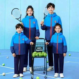 江西省统一抚州中小学生校服套装幼儿园园服班服儿童三合一冲锋衣