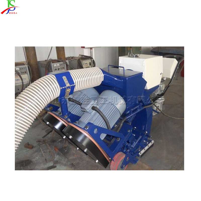 Pavimento de hormigón máquina de granallado horizontal máquina de limpieza móvil equipo de limpieza paso de cebra