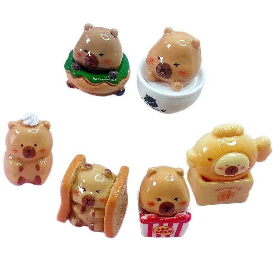 Creative cartoon three dimensional food play