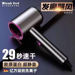 ドイツの新しいヘアドライヤー家庭用寮の学生マイナスイオンは、大電力の冷熱風を傷つけずに静かに髪を吹いている