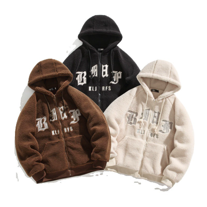 Demi-season patch with hood, jacket, 2023, plus size, increased thickness