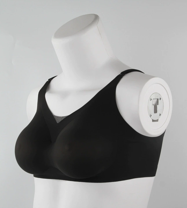 Silicone Bra Prosthesis, Removable Straps, Soft Molded Cups, C-Cup Sizes (70–95C)