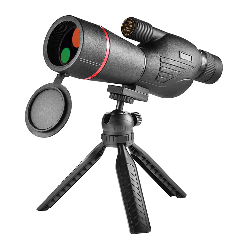新款25-75X60变倍单筒望远镜高清高倍大口径观鸟镜微光夜视户外
