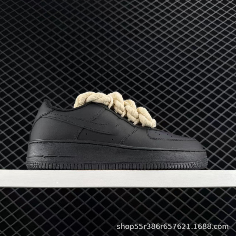 Putian Af1 Sneakers Air Force One Thick Rope Fashion Couple Casual Sports Shoes Non-Slip Wear-Resistant Trendyy Men's and Women's Shoes