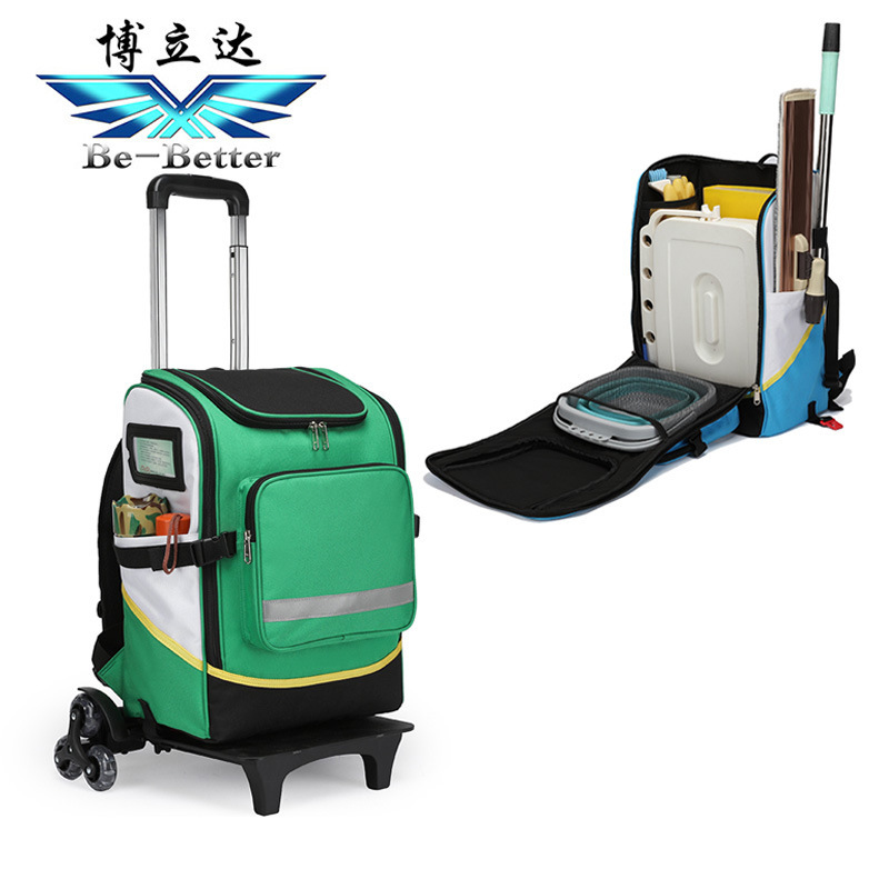 Bolida Large Capacity Housekeeping Cleaning Kit Housekeeping Cleaning Backpack Household Appliance Cleaning Trolley Kit Bolida Large Capacity Housekeeping Cleaning Kit Housekeeping Cleaning Backpack Household Appliance Cleaning Trolley Kit
