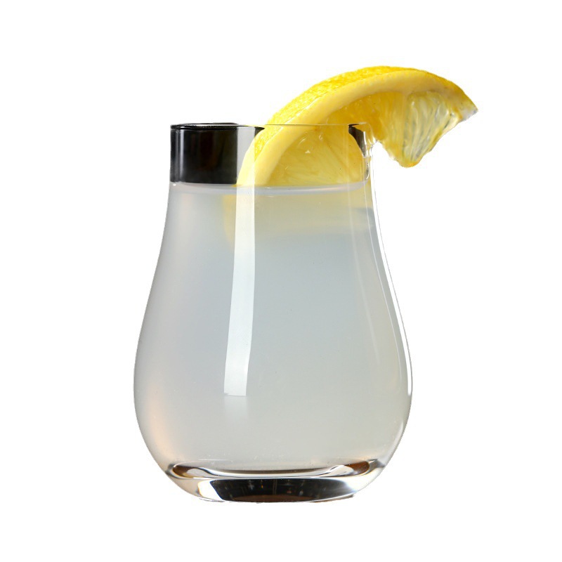 Bar creativo cristal taza de cóctel martini taza margarita taza triangular taza de pie alto taza de champán