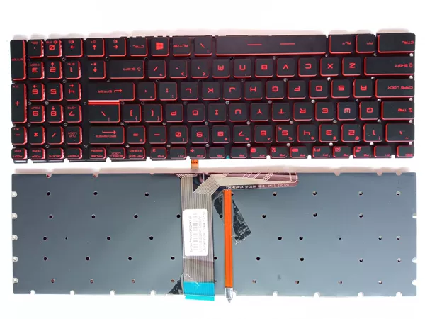 Red word red edge backlight us
