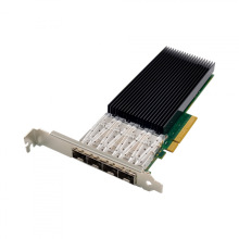 �m��Intel�������W��X722-DA4 PCIe x8 �Ĺ��0G SFP+�f����̫�W
