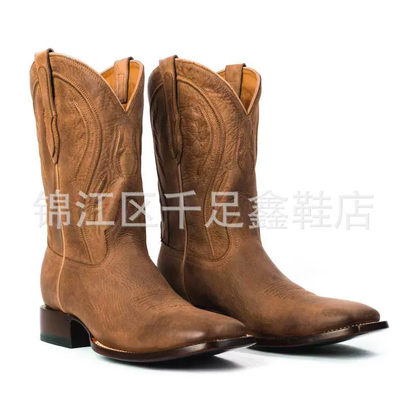 2021 фабрика внешней торговли осенне-зимние замшевые сапоги с острым носком Большие размеры с рукавами до середины икры Большие размеры 38-48 размер