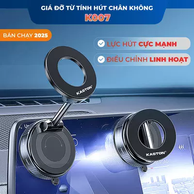 Cross-Border K007 Car-Mounted Magnetic Vacuum Phone Holder 360-Degree Rotating Phone Stand Nano Glue Navigation Holder
