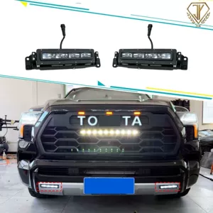 2022+ Toyota Sequoia yüksək səviyyəli modellər üçün, ağ işıqlı duman əleyhinə lampalar