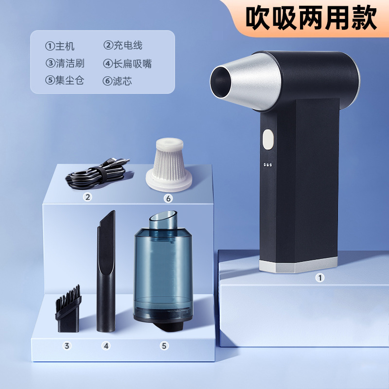 2025新型暴力ターボファンミニキャンプ屋外手持ちファン高速除塵調節可能キャンプ|undefined