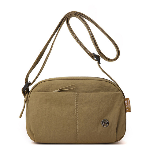 Cross-border new solid-color ultra-light macaron series casual versatile fashionable small square bag, suitable for work and travel, shoulder bag and crossbody bag