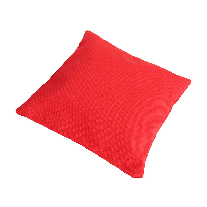 Spot color sólido 10cm cuadrado sacos de arena para niños juego de sacos de arena de entrenamiento sensorial sin relleno bolsa de frijoles mágicos