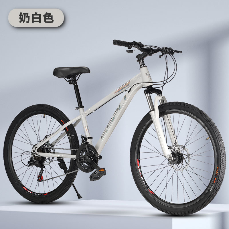 Exportación transfronteriza Bicicleta todoterreno de velocidad variable de 26 pulgadas Bicicleta de montaña de 21 velocidades Bicicleta de pedales para estudiantes adultos al por mayor