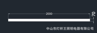 Lámpara led especial de empalme sin costuras para oficina, candelabro rectangular, sala de conferencias, edificio de oficinas, tira de luz de retorno