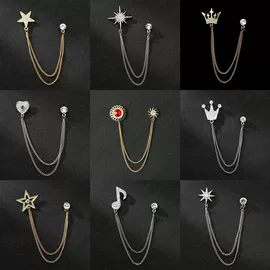 领带夹;袖扣;胸针