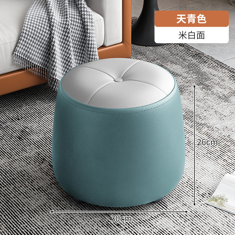 Taburete para cambiar zapatos en la puerta de entrada