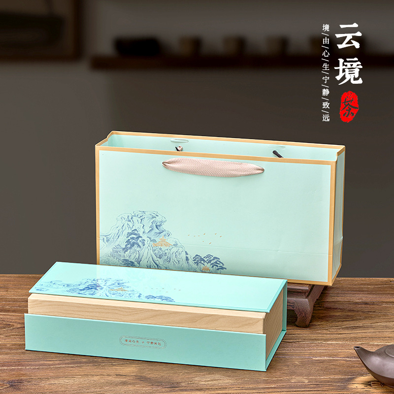 25片裝老白茶壽眉小方片貢眉小餅乾茶茶葉包裝盒空盒廠家批發