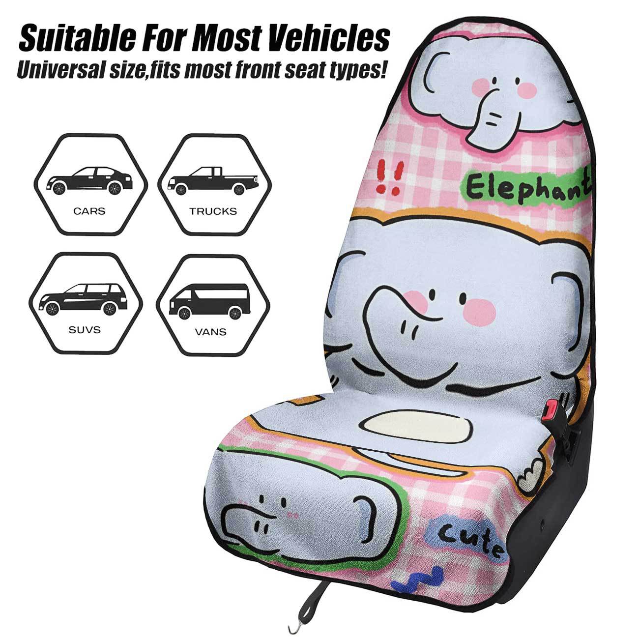 Car seat towel cover front seat protector suitable for gym and exercise, universal for all seasons, car use 44