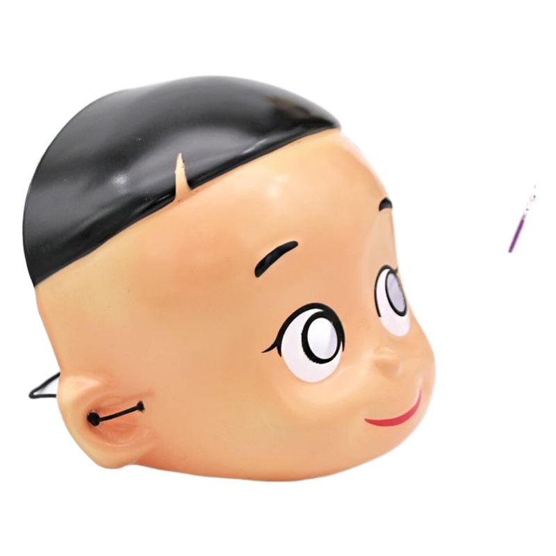 COS anime vestido de cabeza grande hijo y cabeza pequeña papá caricatura fiesta de Halloween máscara de rol juego extraño