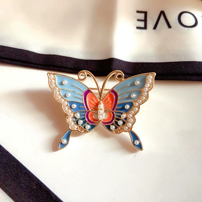 pearl exquisite brooch brooch flower – Yaxa sancaqları