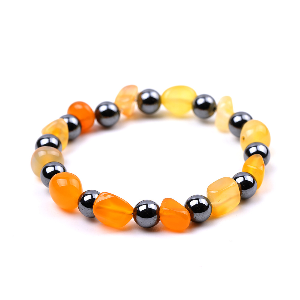 IG Style Simple Style Geometric Beaded Agate Handmade Unisex Bracelets display picture 7