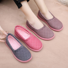 冬季女士棉拖鞋居家室内防滑毛绒包根棉拖加绒保暖低帮舒适月子鞋