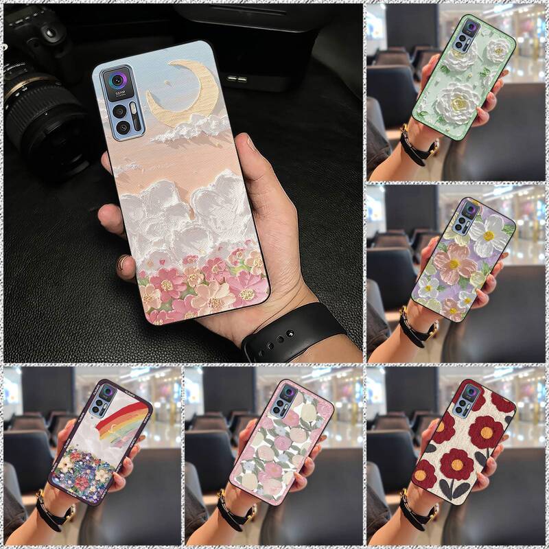 Suitable for Tcl Mobile Phone Case, Funny Oil Painting Digital Pure Color Graffiti, New Style, Youthful Female Couple, Texture, Men and Women, Flowers Suitable for Tcl Mobile Phone Case, Funny Oil Painting Digital Pure Color Graffiti, New Style, Youthful Female Couple, Texture, Men and Women, Flowers