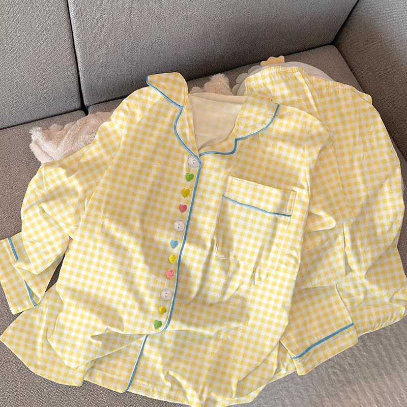 (Wholesale), demi-season pijama, cute long-sleeve, set