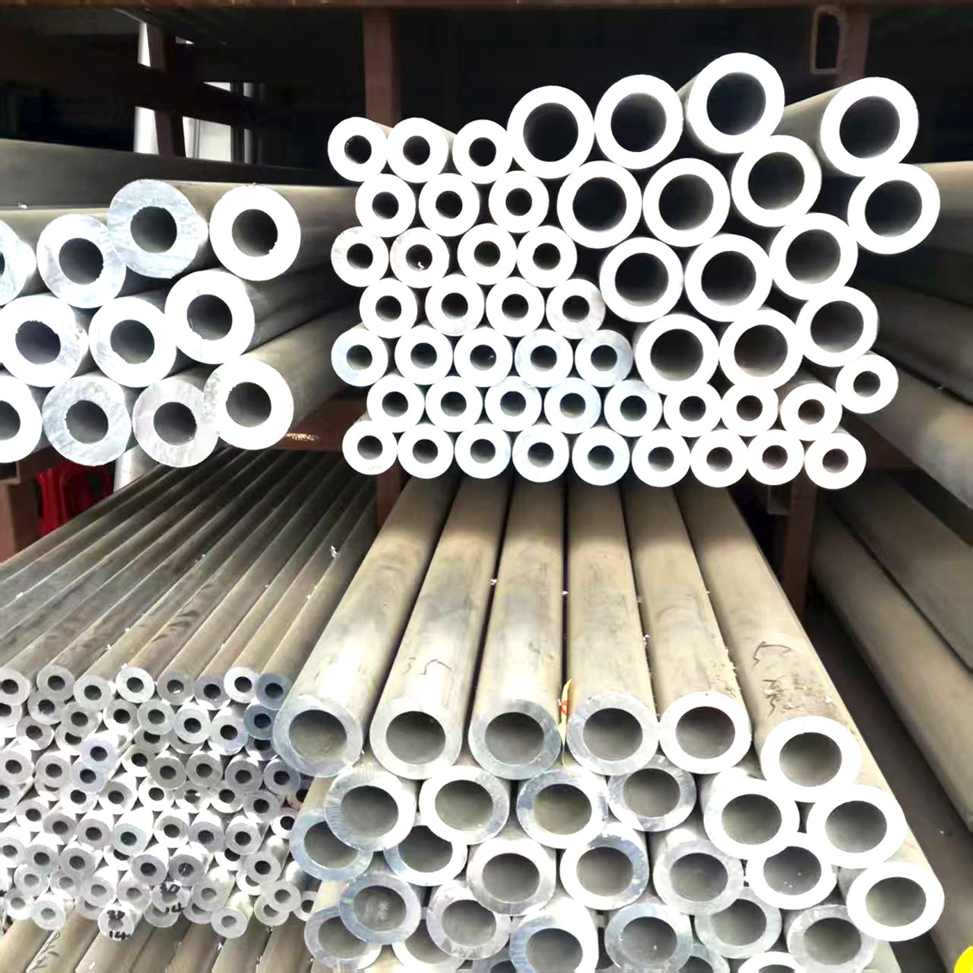 Aluminum Tube Hollow Tube 6061t6 Hard Aluminum Alloy Round Tube 6063 Aluminum Tube Thick and Thin Wall Aluminum Tube Hollow Aluminum Rod