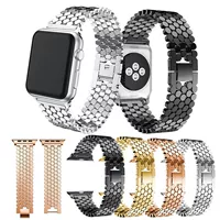 Подходный яблоко iwatch23456 se689 рыбья чешуя из нержавеющей стали металлический ремешок для умных часов ремешок для оптом