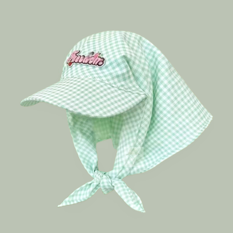 체크무늬 그린