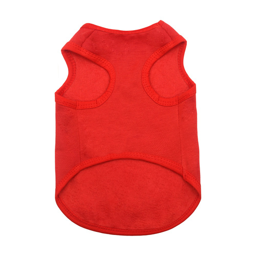 Dog Cozy Fleece Vest for Autumn/Winter, Pet Clothing for Cats, Suitable for Teddy, Bichon Frise, and Yorkshire Terrier, Soft and Multicolor Available