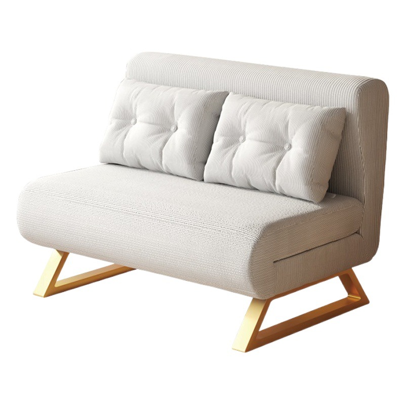 Sofá cama plegable de doble propósito para sala de estar, cama retráctil para apartamento pequeño, sofá cama plegable moderno y simple, venta al por mayor de fabricante.