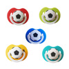 Children's silica gel football pacifier