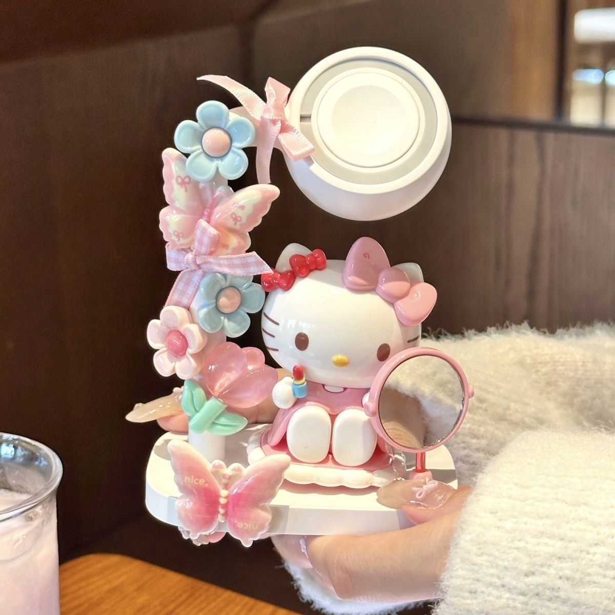 Green Alliance Hello Kitty Watch Charger Base Rechargeable Watch Ornament for Girls Birthday Gift Chinese Valentine's Day Gift