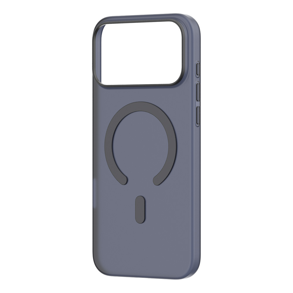 Fábrica de origen para iphone17promax ultra delgado PP esmerilado magnético verdadero caso de teléfono magnético no amarillo