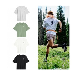 科学技術感軽量速乾運動On Club-T速乾多機能半袖tシャツ男性卸売り