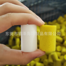 地暖管清洗海绵射弹高密度海绵子弹管道清洗海绵球气动枪海绵圆柱