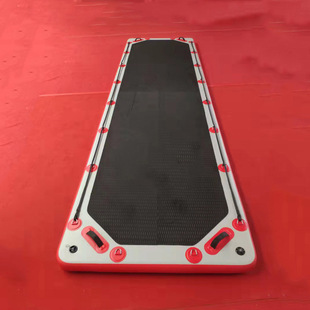 Portable PVC Inflatable Rescue Floating Bridge Foldable Swamp Air Saving Movable Floating Wharf