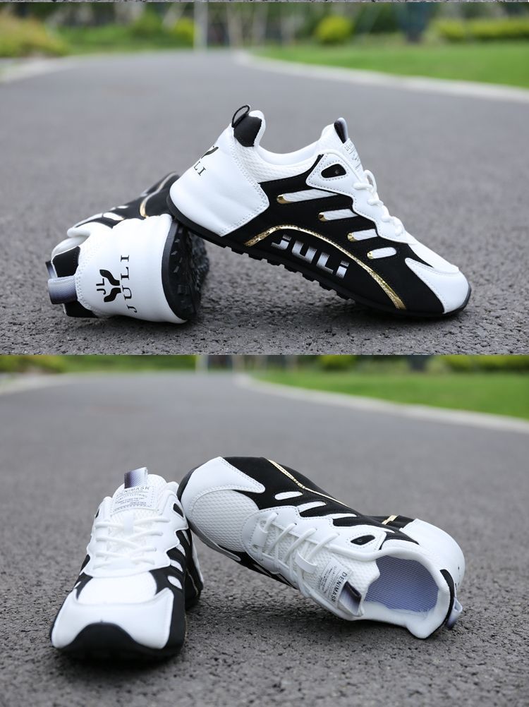 Men's 2024 new spring mesh breathable sports and leisure soft soled men's dad shoes_voghion.com