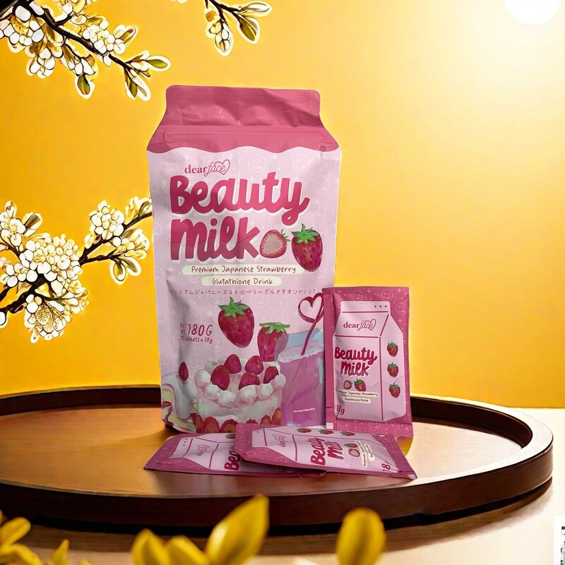 Cross-Border E-Commerce Exclusive Hot-Selling Product: Portable Milk-Flavored Sunscreen Protection Powder, Lactose-Free, Lightens Spots, Oral Beauty Powder