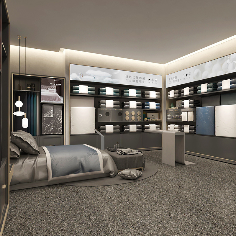 生活馆家居用品展示柜厨具家纺精品展示柜多功能货架中岛柜设计