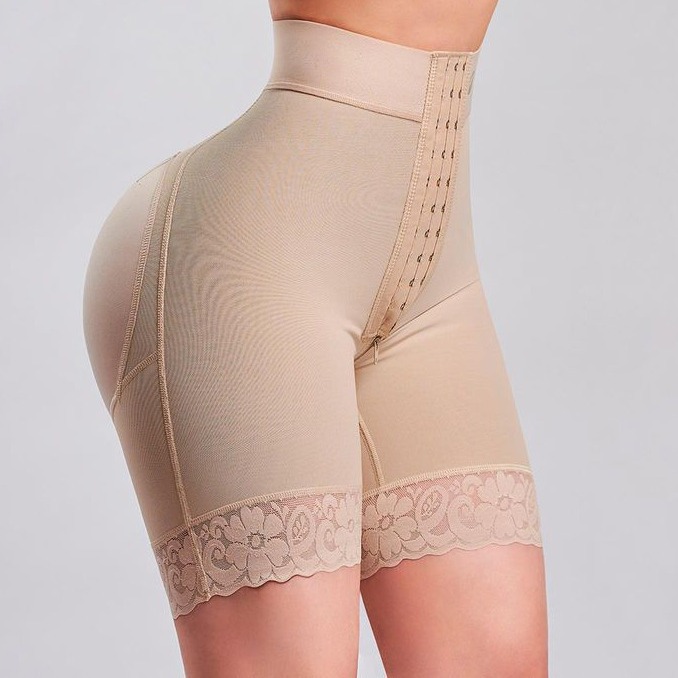 Shapewear leggings med hög midja magkontroll och höftlyft_voghion.com